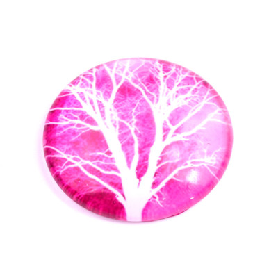 Glass cabochon 35 mm N. 1005 Mix