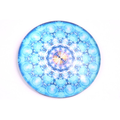 Glass cabochon 35 mm N. 184 Mix