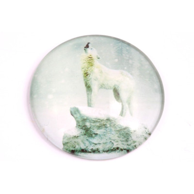 Glass cabochon 35 mm N. 178 Mix