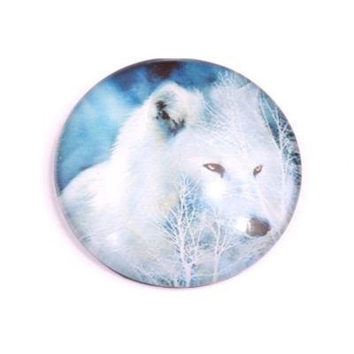 Glass cabochon 35 mm N. 172 Mix