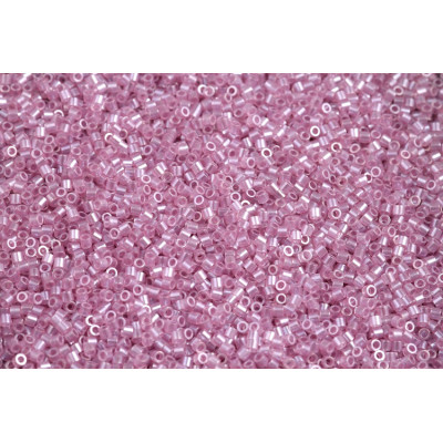 MIYUKI Delica 15/0 N. 390 Transparent Lt.Rose Luster