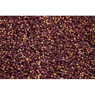 MIYUKI Delica 15/0 N. 376 Metallic Earth Batik Luster