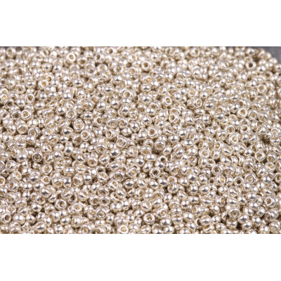 MIYUKI Round 11/0 N. 914 Galvanized Silver
