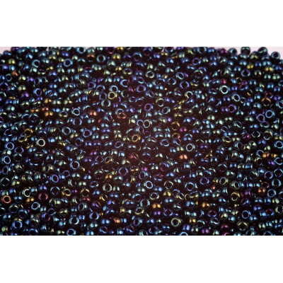 MIYUKI Round 11/0 N. 913 Metallic Dk.Blue Iris