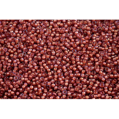 MIYUKI Round 11/0 N. 898 Lined Cinnamon Luster