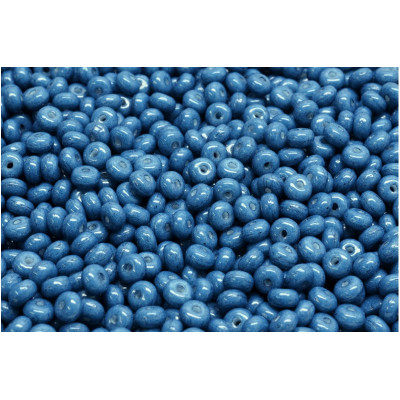 Rondelle Druck Beads 2.5x4mm 46 Blue