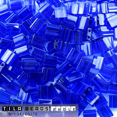 MIYUKI TILA N. 506 transparent Cobalt