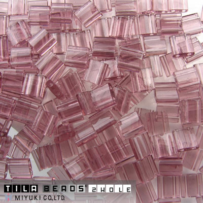 MIYUKI TILA N. 502 Transparent Smoky Amethyst