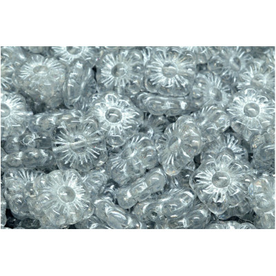 Square Flower Beads 11x11 N. 3135 Grey