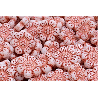 Boho Flower Beads 14X14 N. 3121 Rame