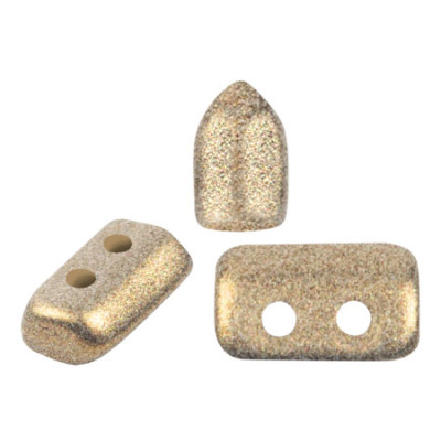 Piros® par Puca® 2-Hole Beads Stardust Beige 23980/29150