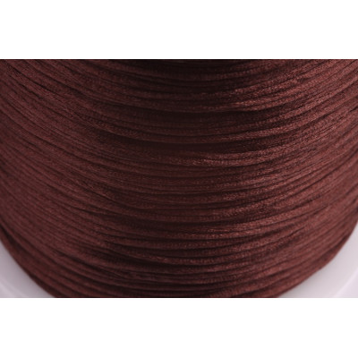 Satinschnur 1 mm N. 200 Braun