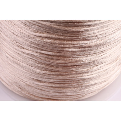 Satin cord 1 mm N. 197 Beige