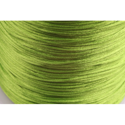 Satin cord 1 mm N. 196 Green