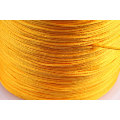 Cordon satiné 1 mm N. 191 Jaune