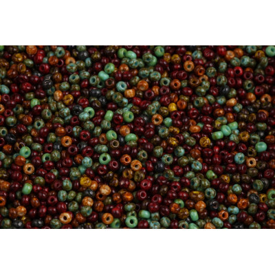 PRECIOSA Perles de rocailles 10/0 N. 1172 Mélanger
