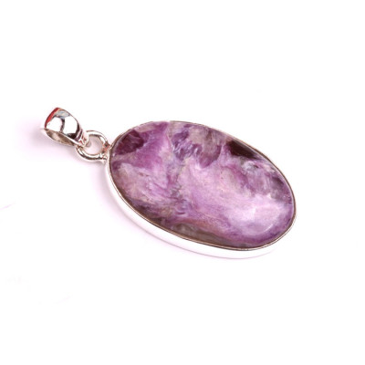 Přívěsek Charoite 925/1000 č.19