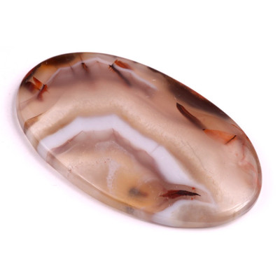 Cabochon Irish Agate No. 1062 (58x34mm)