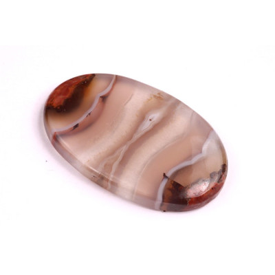 Cabochon Irish Agate No. 1065 (44x27mm)