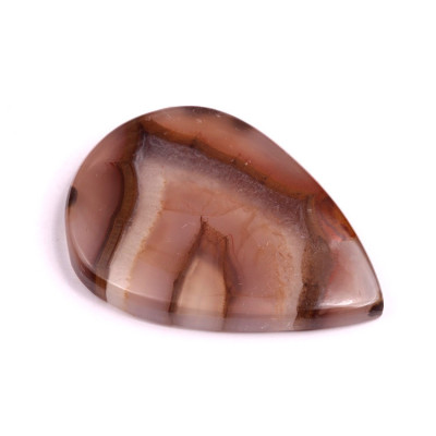 Cabochon Irish Agate No. 1074 (46x34mm)
