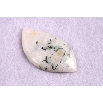 Cabochon Tree Agate No. 1719 (41x23x5mm)
