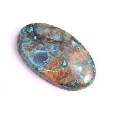 Cabochon Azurite No. 1938 (39x23x7mm)