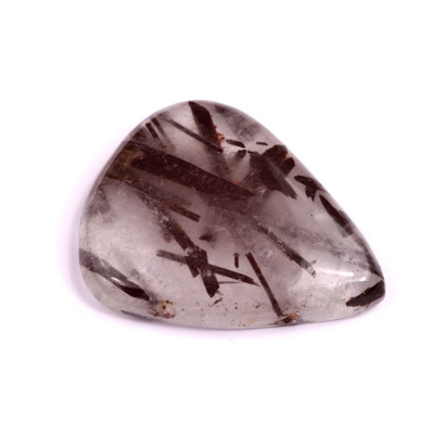 Cabochon Black Rutile No. 2122 (38x31x7mm)