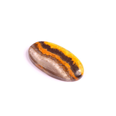 Cabochon Bumblebee Jasper No. 1498 (36x18x6mm)