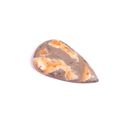 Cabochon Bumblebee Jasper No. 1507 (38x21x5mm)