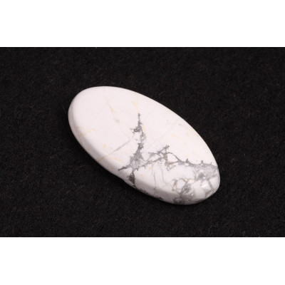 Cabochon Howlit No. 2174 (31x16x6mm)