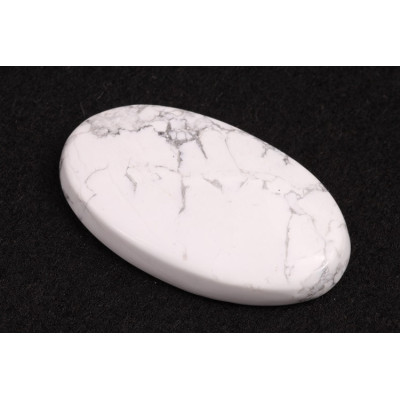 Cabochon Howlit No. 2179 (39x23x6mm)
