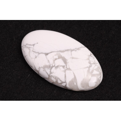 Cabochon Howlit No. 2186 (38x22x6mm)