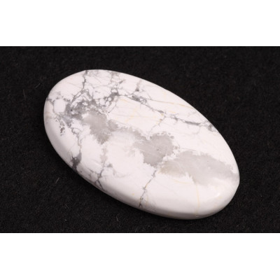 Cabochon Howlit No. 2187 (39x23x7mm)