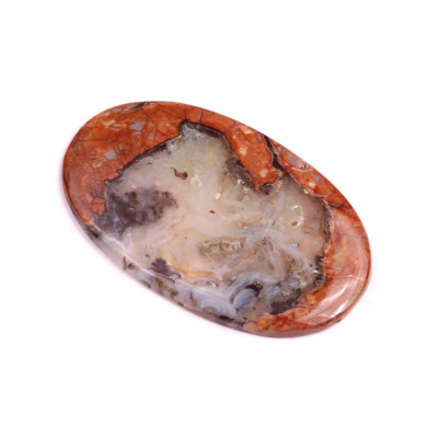Cabochon Butterfly Jasper No. 1187 (55x33mm)