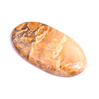 Kabošon Maligano Jasper č.1680 (49x29x6mm)