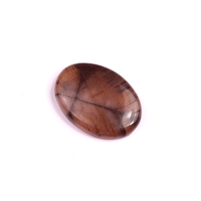 Cabochon Chiastolite Jasper No. 1812 (28x20x5mm)