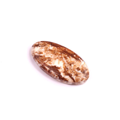 Cabochon Coffee Jasper No. 2024 (28x14x5mm)