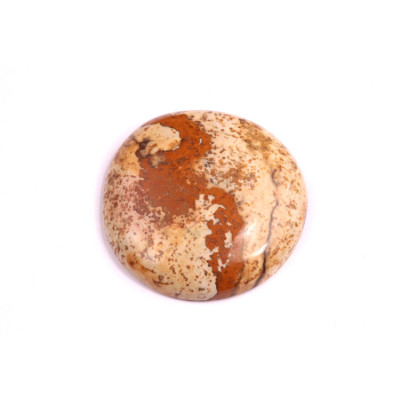 Cabochon Picture Jasper No. 2319 (27x27x5mm)