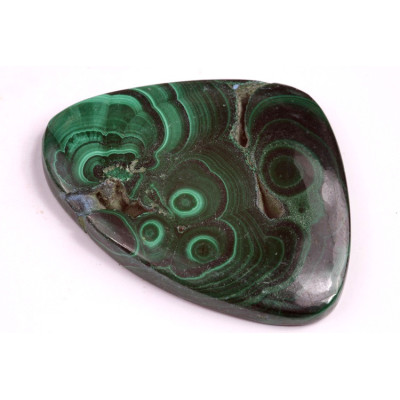 Cabochon Malachite Druzy No. 1276 (48x37mm)