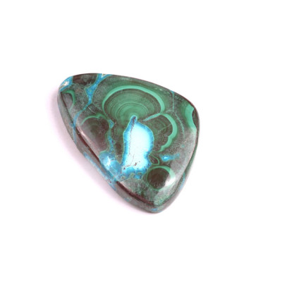 Cabochon Malachite Chrysocolla No. 291 (37x26mm)