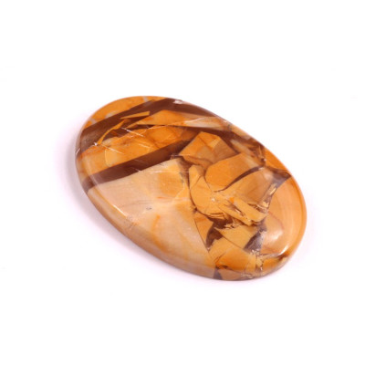 Cabochon Bracciate Mookaite No. 730 (36x24mm)