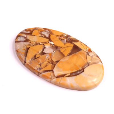 Cabochon Bracciate Mookaite No. 751 (45x25mm)