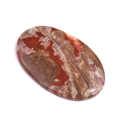 Cabochon Mushroom Rhyolite No. 349 (56x36mm)