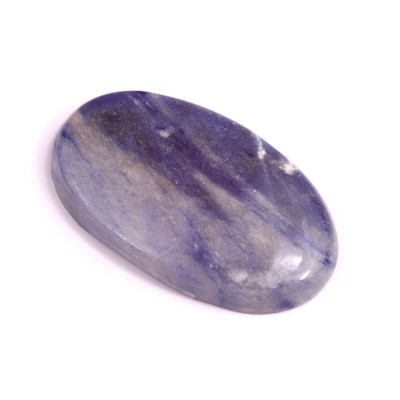 Cabochon Pyrite Lapis No. 2361 (40x24x6mm)