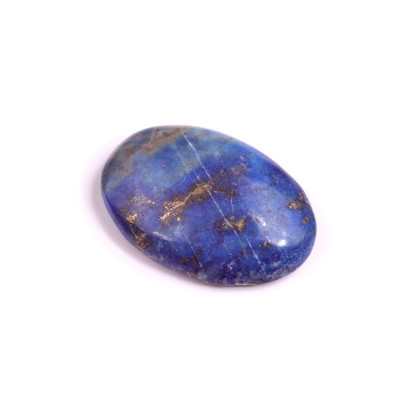 Cabochon Pyrite Lapis No. 2362 (29x20x7mm)