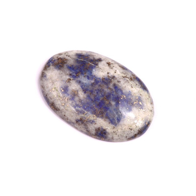 Cabochon Pyrite Lapis No. 2365 (32x22x5mm)