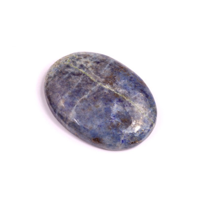 Cabochon Pyrite Lapis No. 2368 (32x24x6mm)