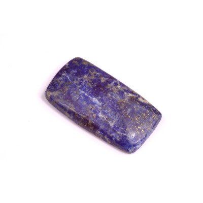 Cabochon Pyrite Lapis No. 2371 (29x16x5mm)