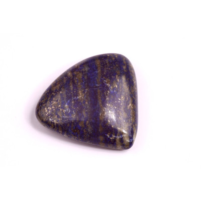 Cabochon Pyrite Lapis No. 2372 (29x26x8mm)