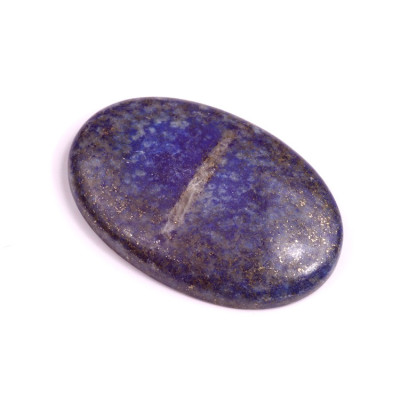 Cabochon Pyrite Lapis No. 2379 (38x25x6mm)